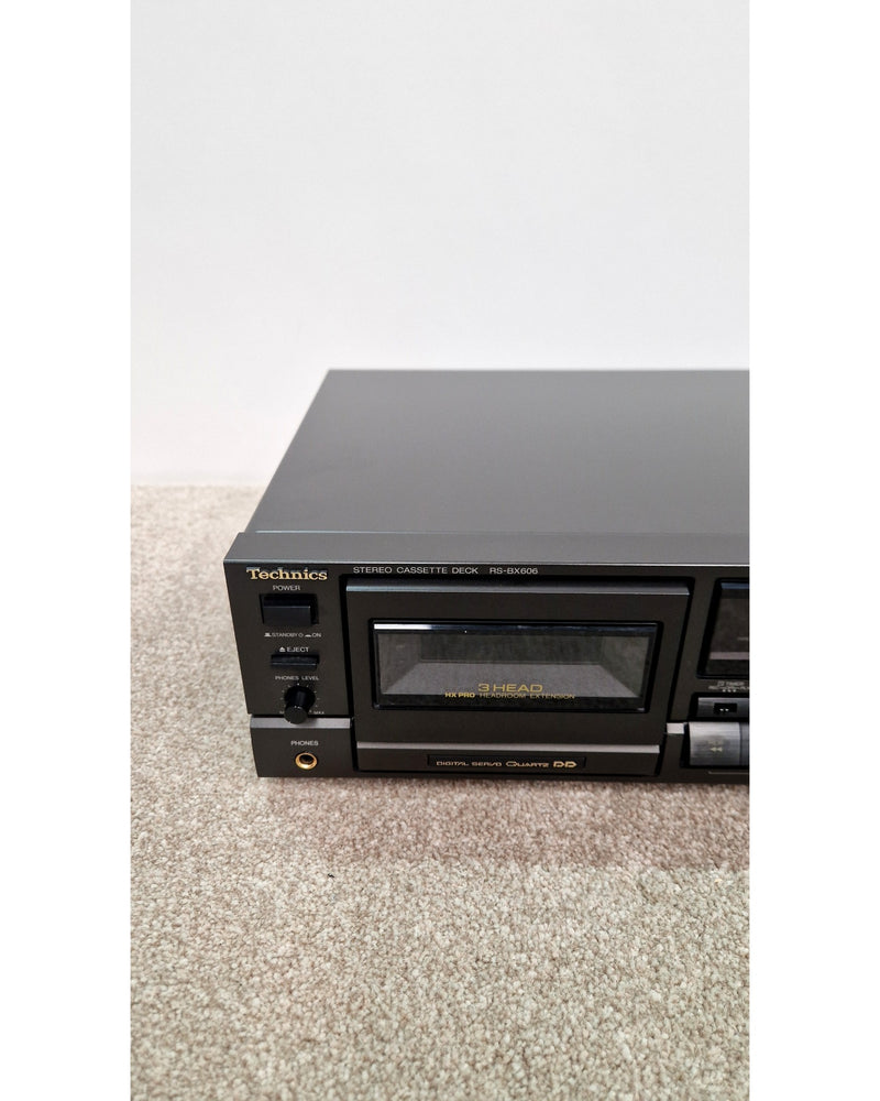 Technics RS-BX606 - Cassette Deck - Black - Very Good - image 9