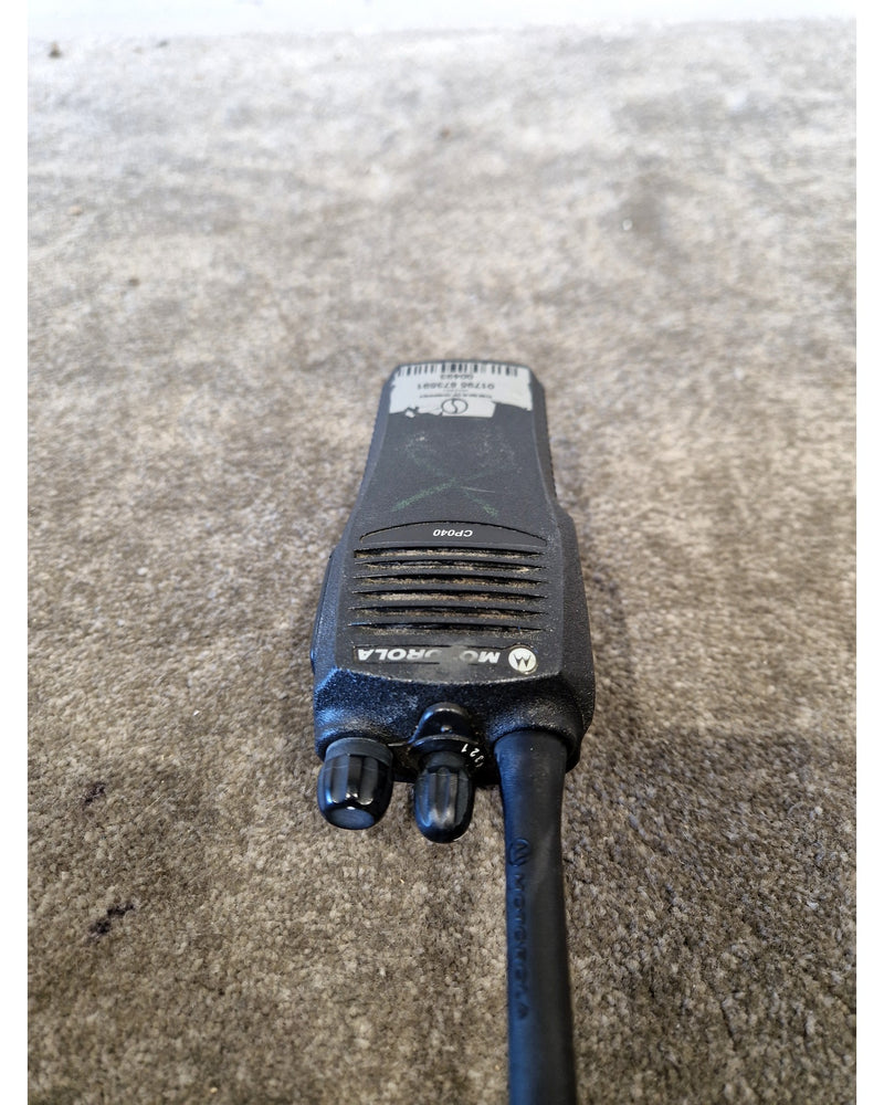 Motorola CP040 - Black – Two-Way Radio - Spares or Repair - Image 6