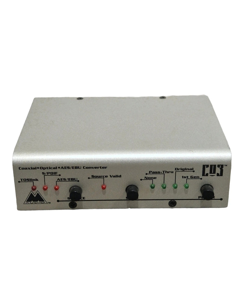 M-AUDIO CO3 Audio Interface - SIlver Audio Interface - Versatile Connections - Good - image 1