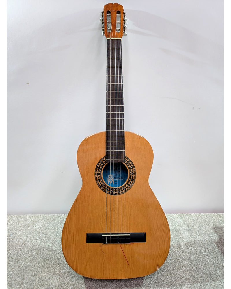BM Clasico - Classical Guitar - Natural - Good w/ New Strings & Soft Case - image 2