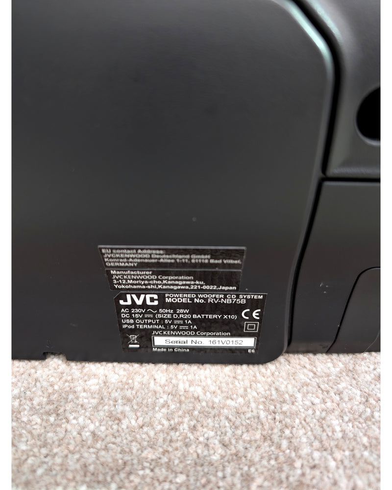 JVC RV-NB75B - Media Player - Black - Good w/ Remote Control - image 9