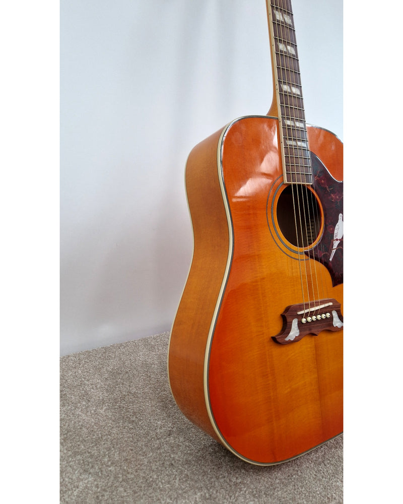 Epiphone Dove Pro/VB Masterbuilt - Acoustic Guitar - Good w/ new strings - image 9