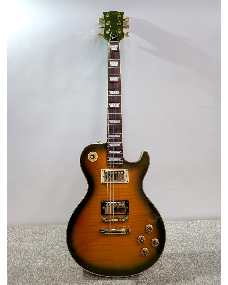 Fitness Les Paul - Electric Guitar - Green - Excellent - image 2