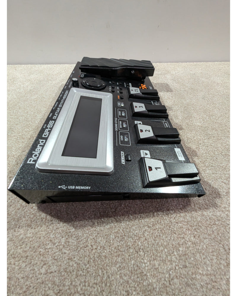 Roland GR-55 - Multi-Effects Pedal - Black - Excellent w/ Original Box, Cables, Power Supply, Manuals - image 6