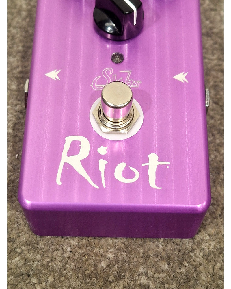 Suhr Riot - Effects Pedal - Purple - Like New w/ Original Box & Manuals - Image 9