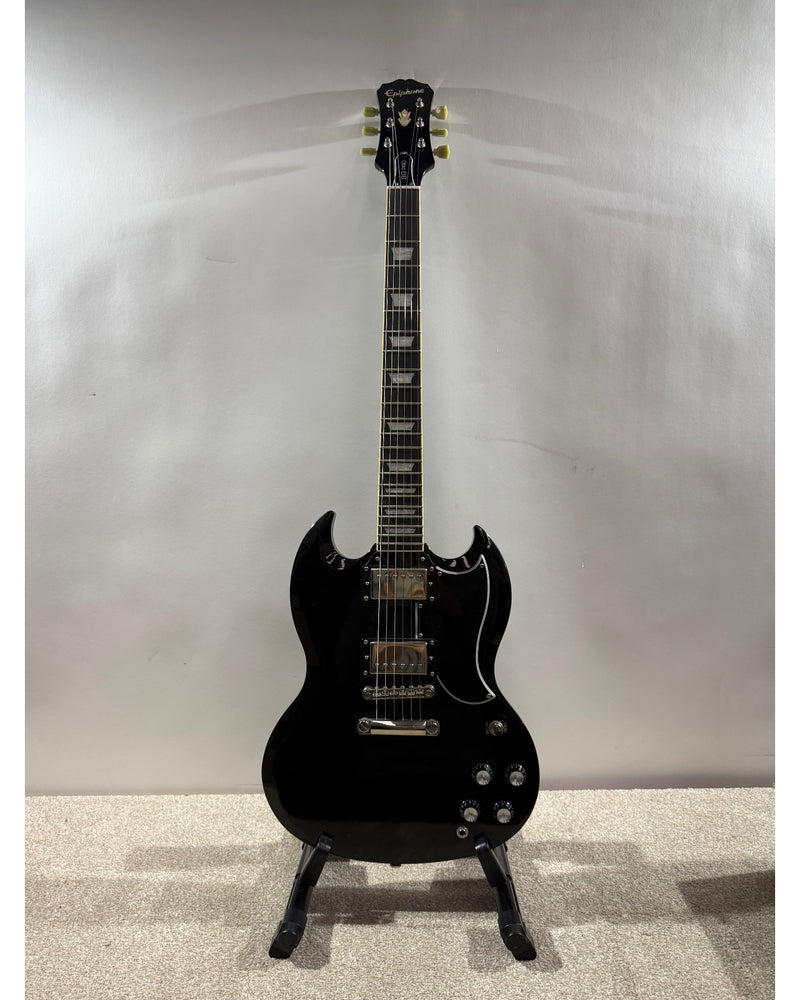 Epiphone SG Pro - Electric Guitar - Black - Very Good w/ Soft Case - image 2