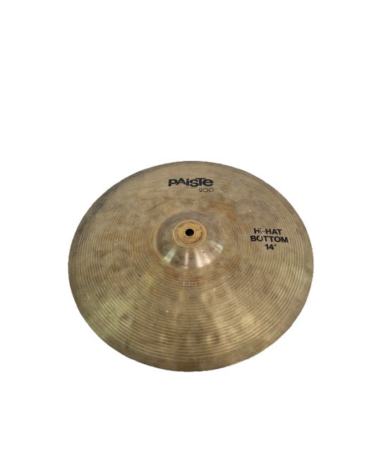 Paiste 200 HI-HAT BOTTOM 14' - Cymbals - Good - Image 1