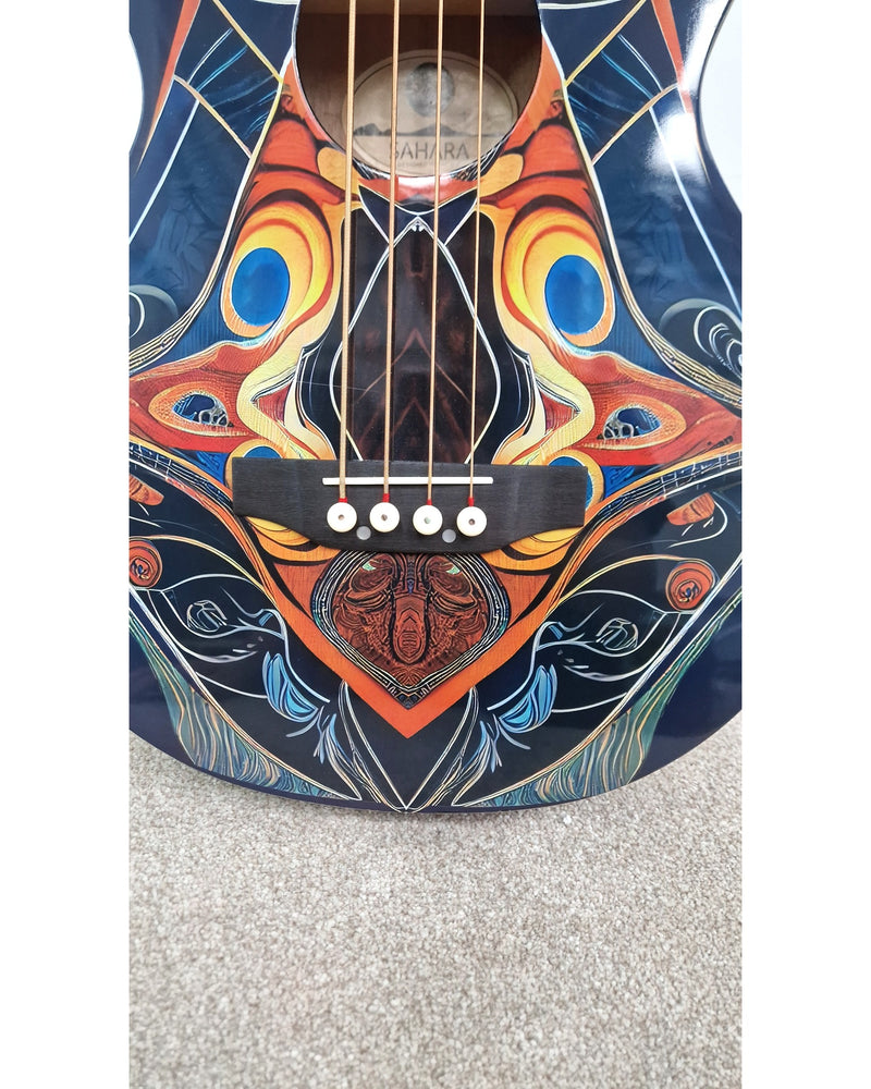 Lindo Sahara short scale acoustic bass - Like New w/ Hard Case - image 7