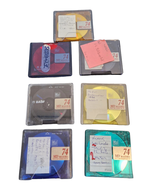 BASF MD MAXIMA 74 - Multi-coloured X7 - Cassette Tape - Good