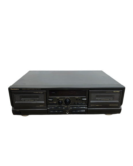 Technics RS-TR474 - Cassette Deck - Black - Good - image 1