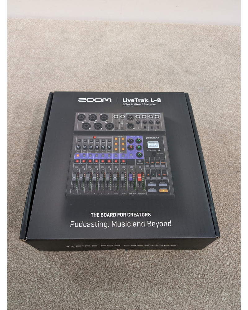 Zoom LiveTrak L-8 - Mixer - Excellent w/ Original Box, Manuals, Power Supply - image 16