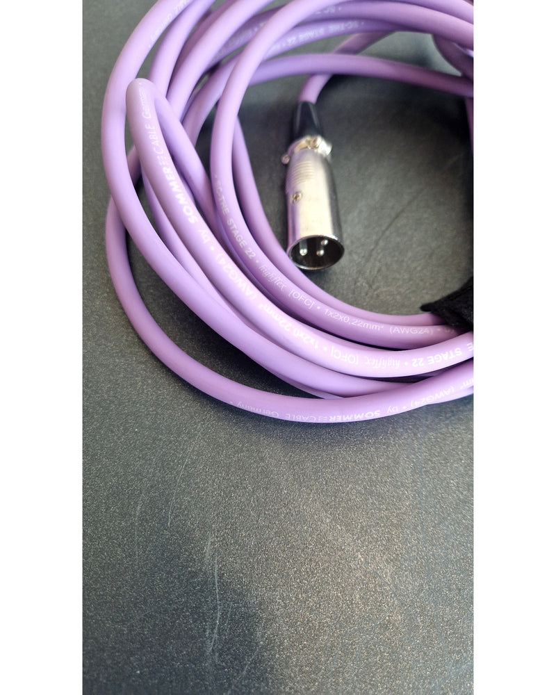 Sommer 15ft Microphone Cable - Violet – Microphone Cable - Excellent - Image 10