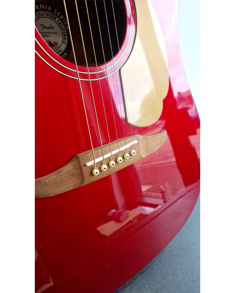 Fender Redondo Player - Acoustic Guitars - Red - Excellent - Image 9