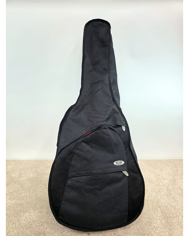 Ibanez AEL20E-TCS - Acoustic Guitar - Transparent Cherry Sunburst - Fair w/ Soft Case - image 10