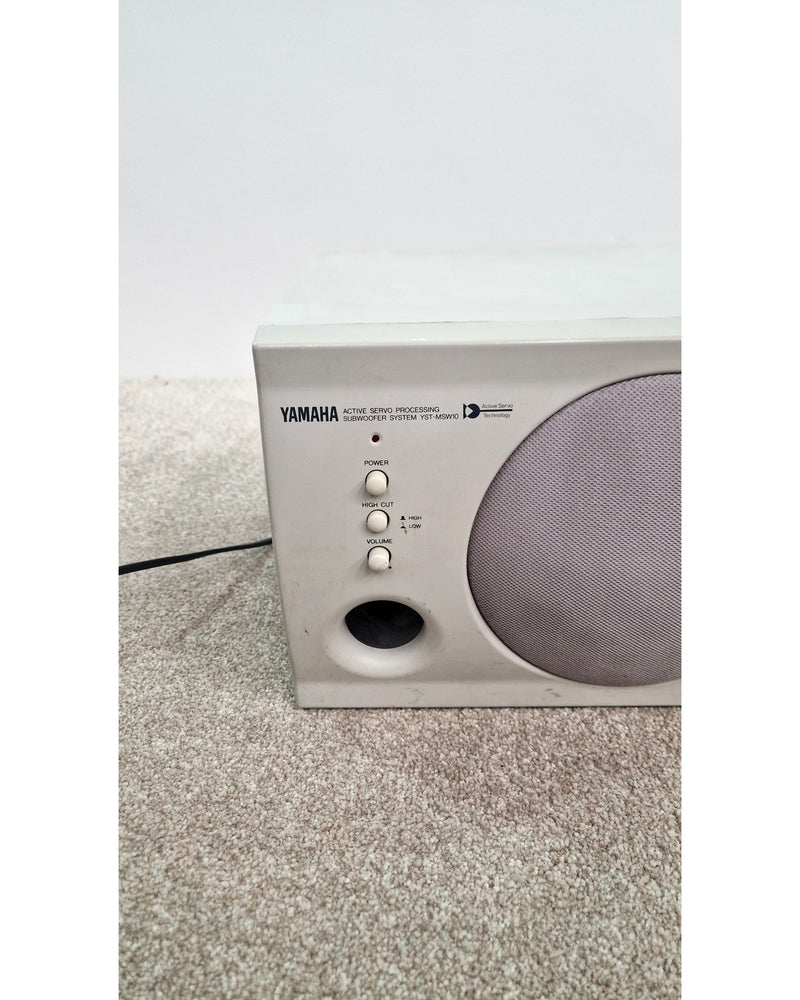 Yamaha YST-MSW10 - Subwoofer - White - Fair - image 9
