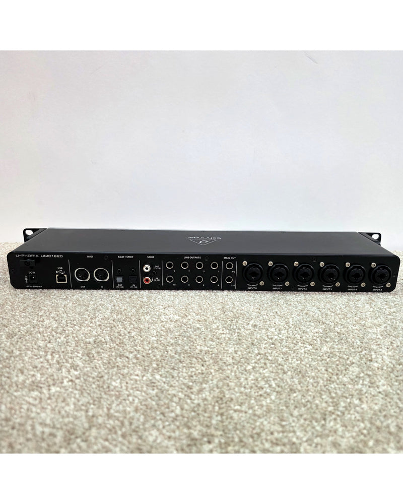 Behringer U-Phoria UMC 1820 - Audio Interface - Excellent w/ Power Supply - image 6