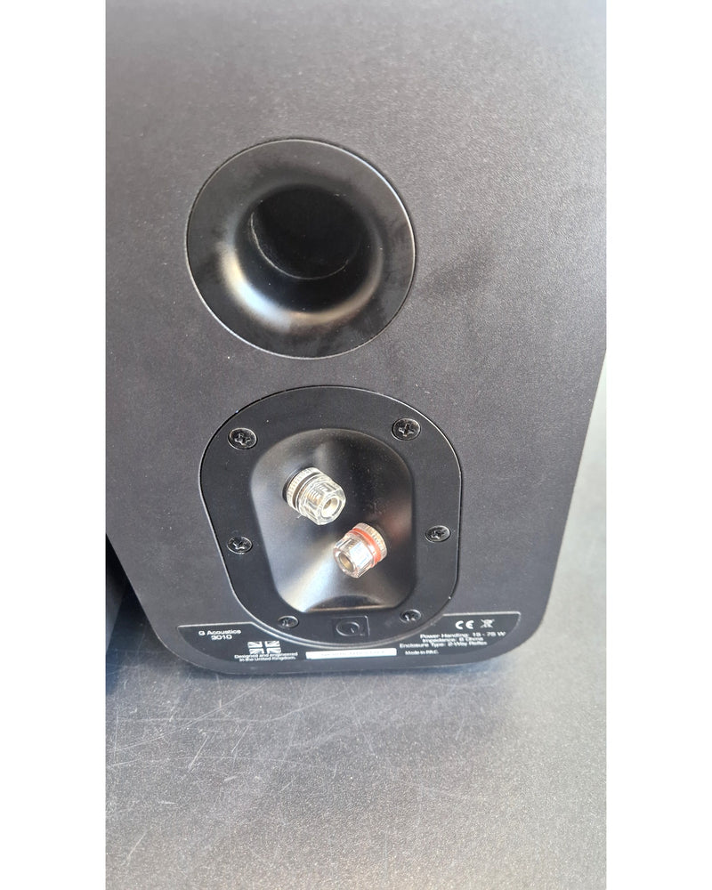 Q Acoustics 3010 - Hi-Fi Speakers Pair - Black - Excellent - Image 6