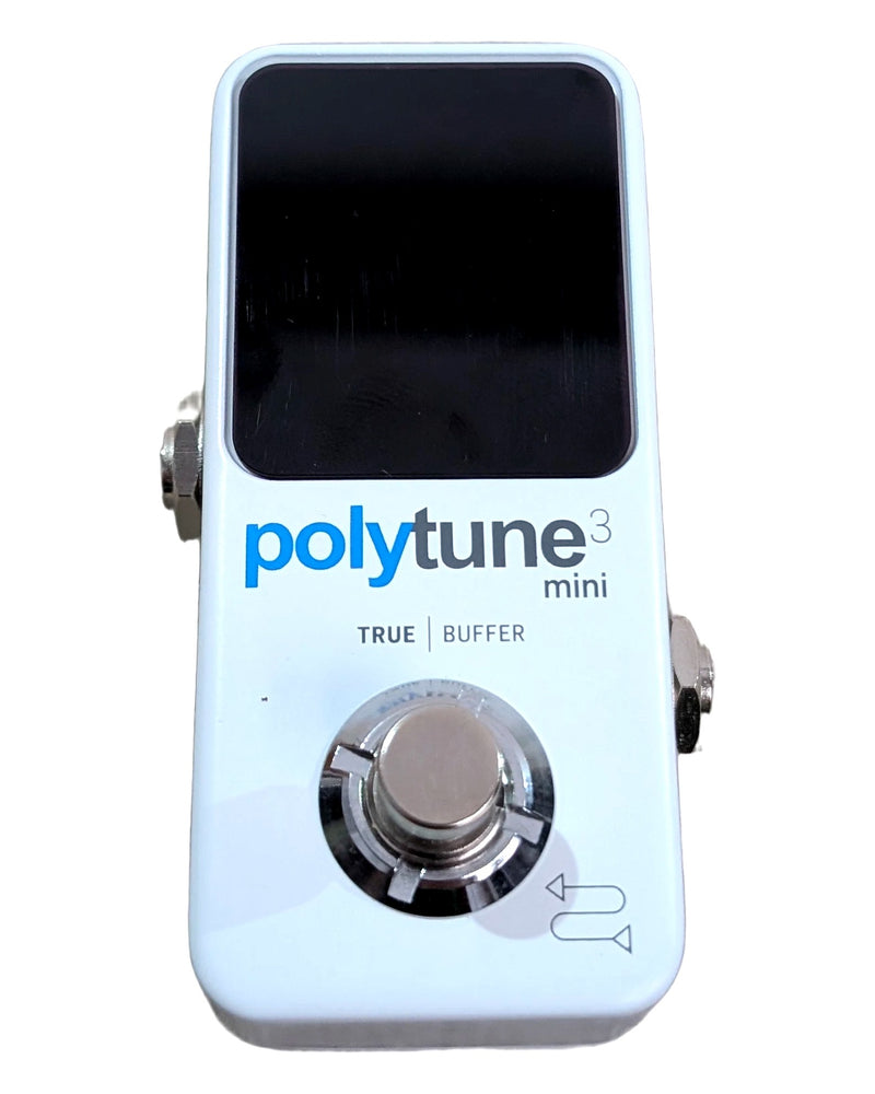 TC Electronic PolyTune 3 Mini - Guitar Tuner - White - Like New - image 1