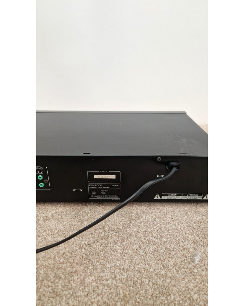 Kenwood DP-4020 - CD Player - Good w/ Remote Control - image 12