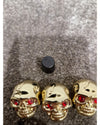 3 Pcs Metal Guitar Volume Tone Control Knobs - Gold – Control Knob - Excellent - Photo 4