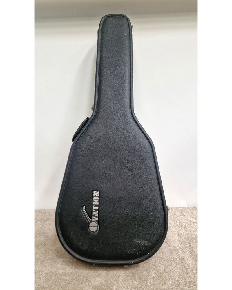 Ovation Standard Balladeer - Acoustic Guitar - Black - Excellent w/ Hard Case - image 10