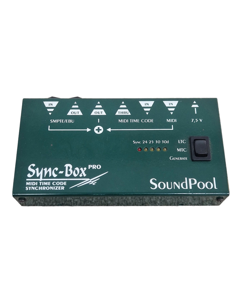 SoundPool Sync-Box Pro - MIDI Interface - Green - Very Good - image 1