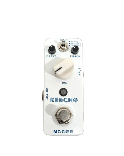 Mooer Reecho - Effects Pedal - White - Excellent w/ Original Box