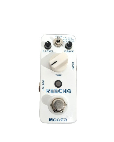 Mooer Reecho - Effects Pedal - White - Excellent w/ Original Box