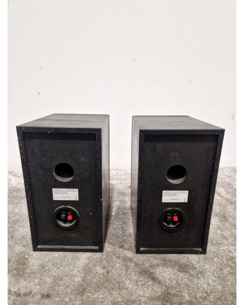 Sony SS-CMX750 - Speakers - Pair - Black - Good - Image 4