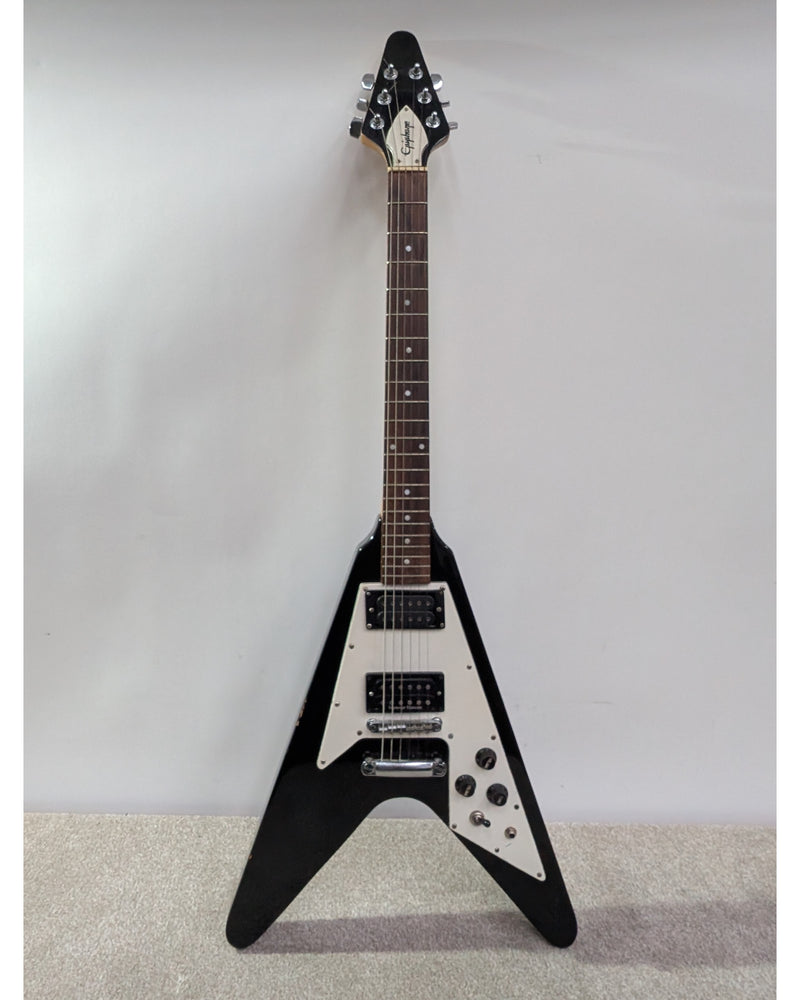 Epiphone 67 Flying V - Electric Guitar - Black - Good - image 3
