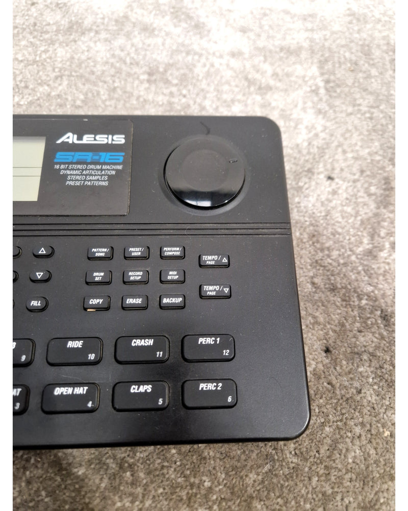 Alesis SR-16 - Drum Machine - Black - Excellent w/ Original Box & Manuals - Image 6