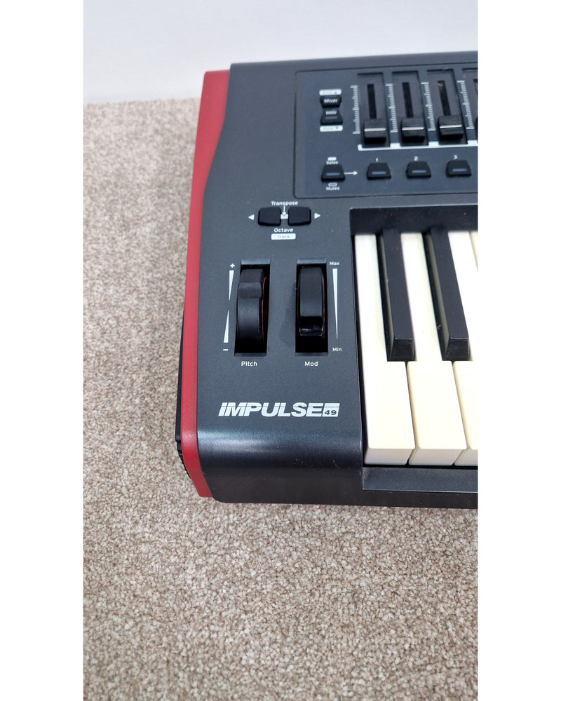 Novation Impulse 49 - MIDI Controller - Black - Good - image 6
