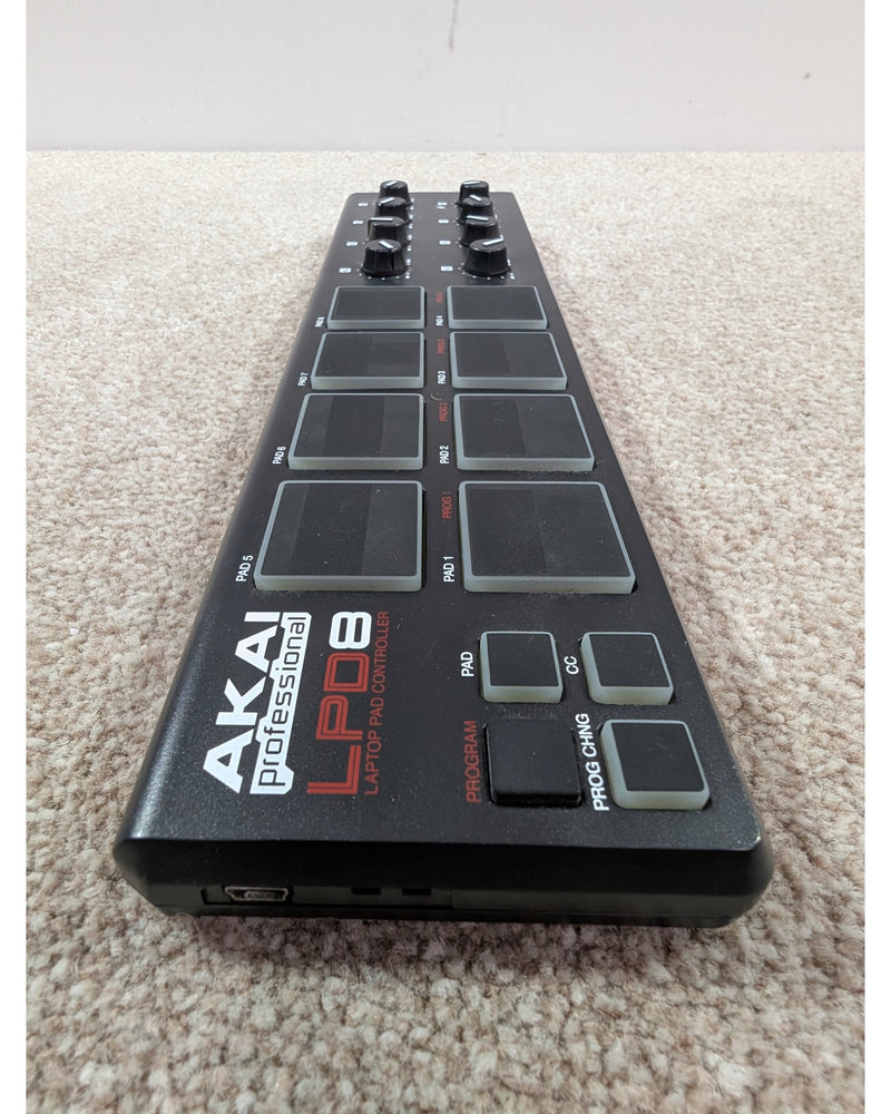 Akai Pro LPD8 - MIDI Controller - Very Good w/ Manuals - image 6