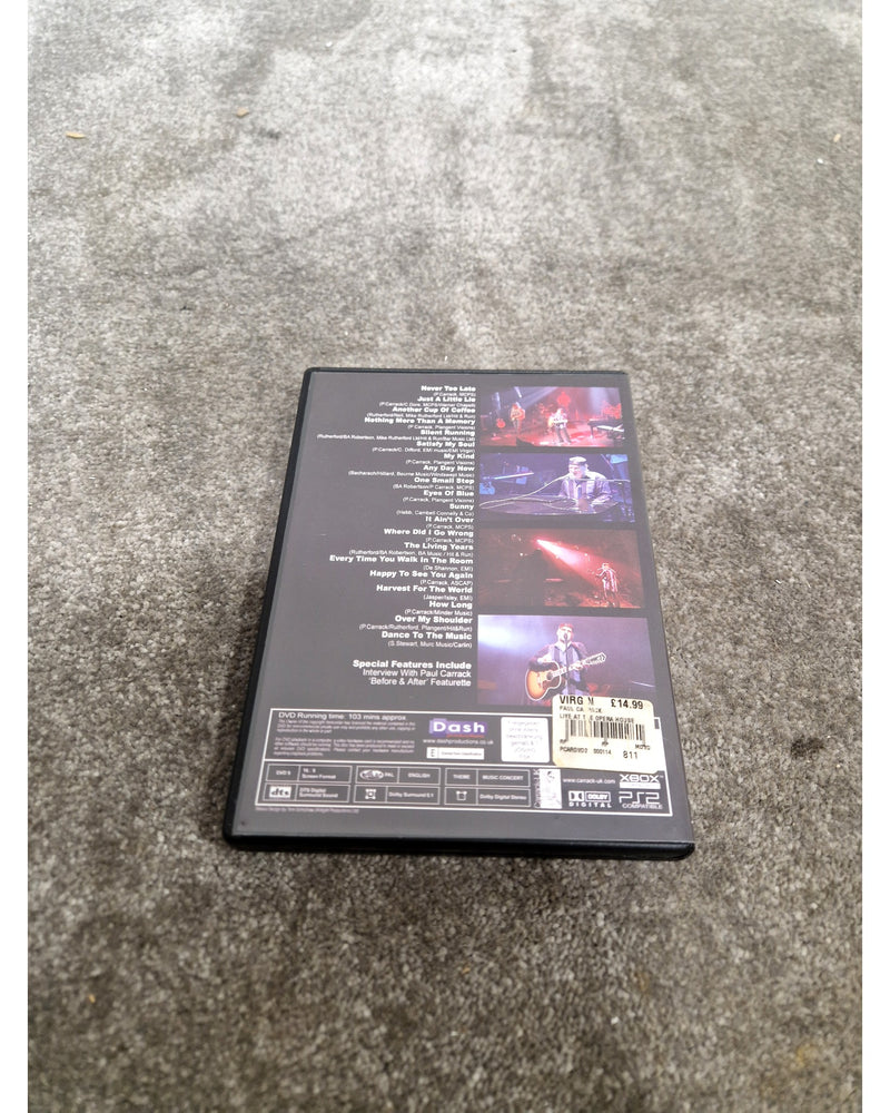 Paul Carrack Live At The Opera House DVD – DVD - Excellent w/ Original Box - Image 5