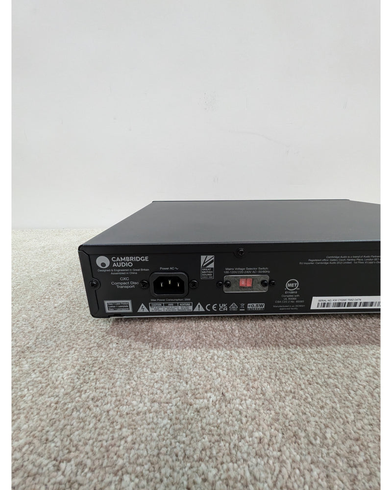Cambridge Audio CXC - CD Player - Black - Like New w/ Original Box & Manuals - image 6