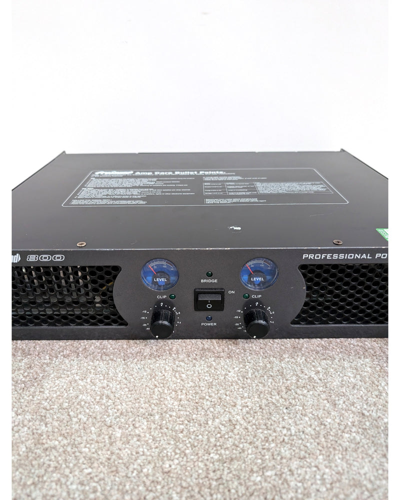 ProSound 800 - Power Amplifier - Black - Good - image 10