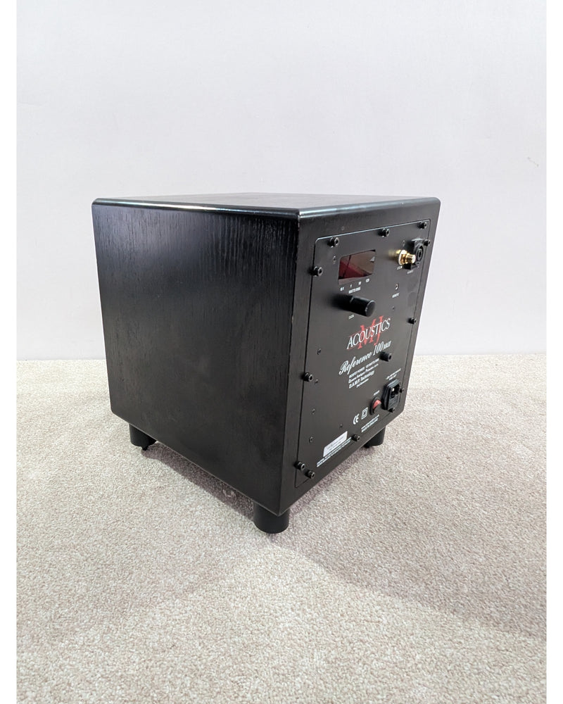 MJ Acoustics Reference 100 MkII - Subwoofer - Black Woodgrain - Very Good - image 5