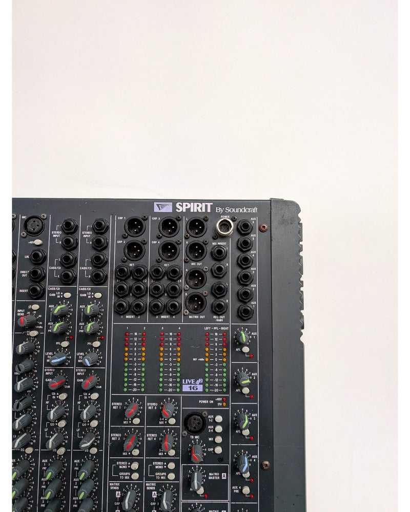Soundcraft Spirit Live 4/2 - Mixer - Fair w/ Hard Case & Power Supply - image 17