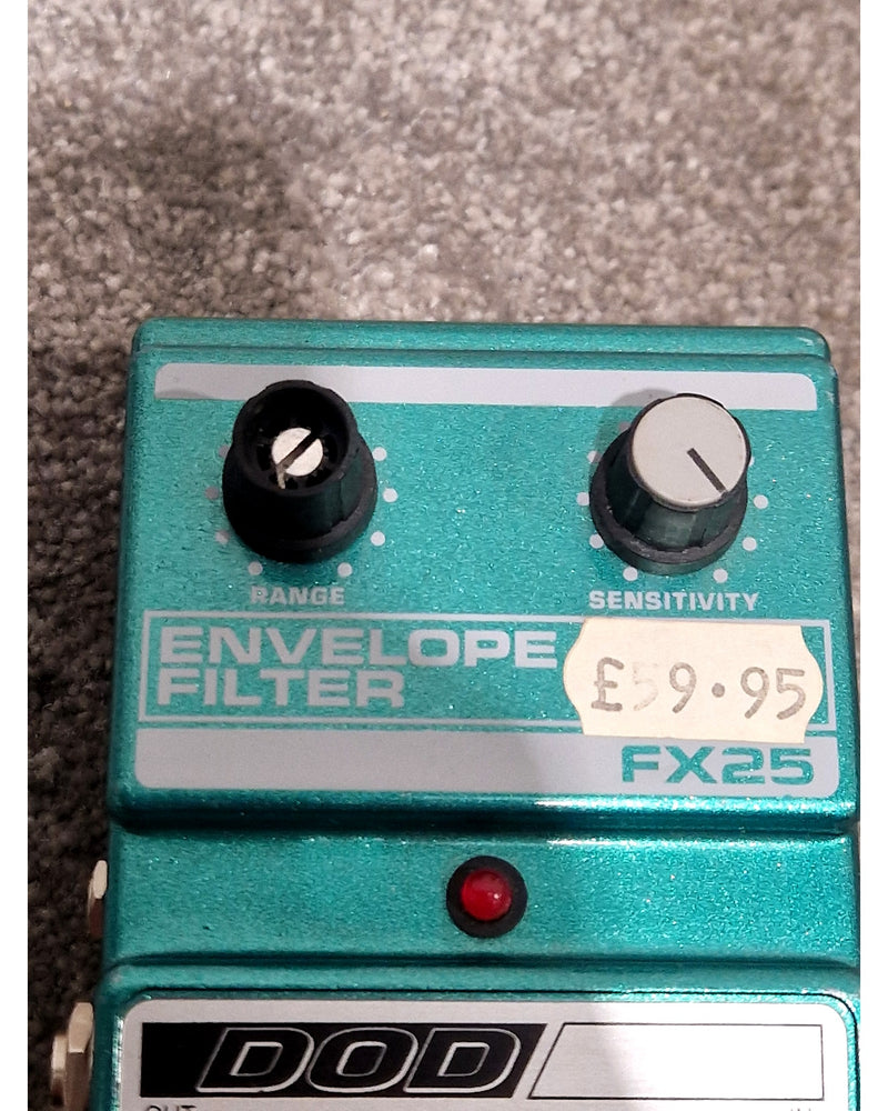 DOD Envelope Filter FX25 - Effects Pedal - Green - Good - Image 9
