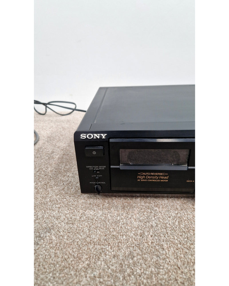 Sony TC-WE525 - Cassette Deck - Black - Excellent - image 4