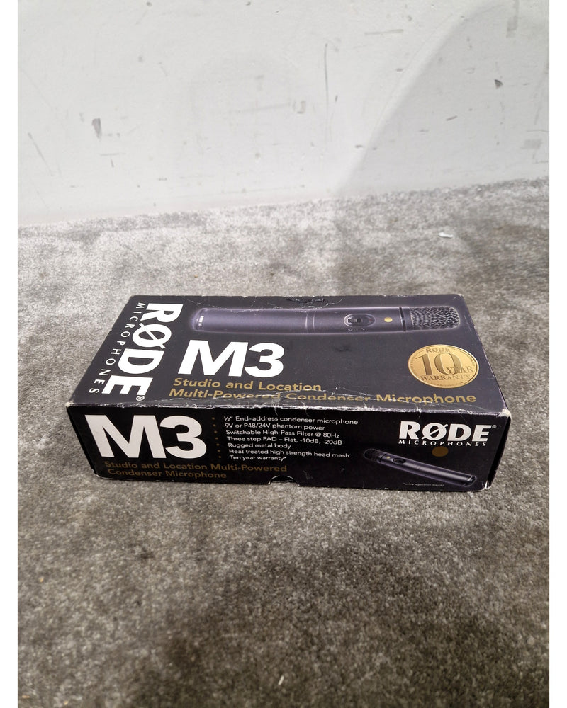 Rode M3 - Microphones - Black - Excellent w/ Original Box & Soft Case - Image 10