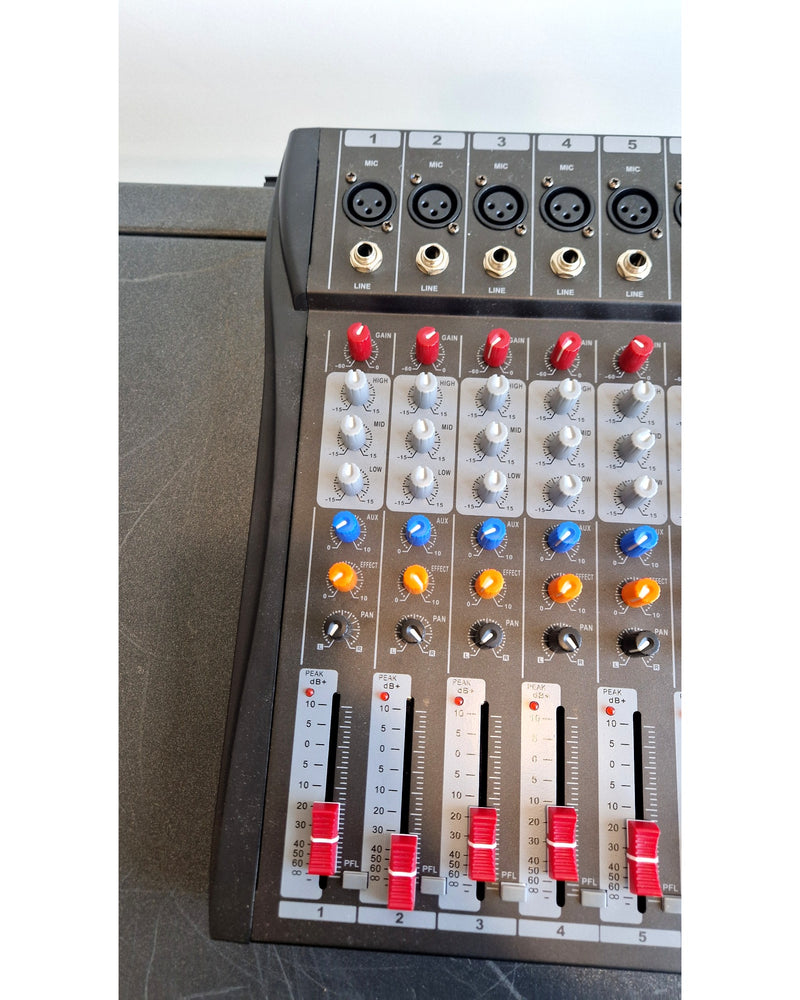 GMUME 8 Channel Professional Mixer - Mixer - Good - Image 15