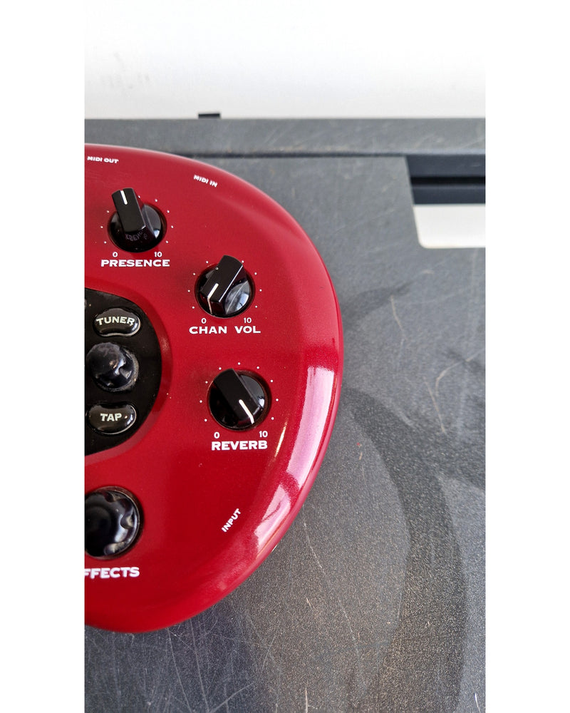 Line 6 POD XT - Effects Pedal - Red - Excellent w/ power supply - image 3