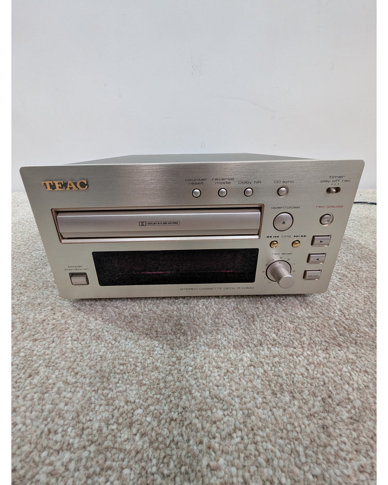 TEAC H300 System (CD, Amplifier, Tuner, Cassette Deck) - Media Player - Silver - Very Good w/ Original Box - image 7