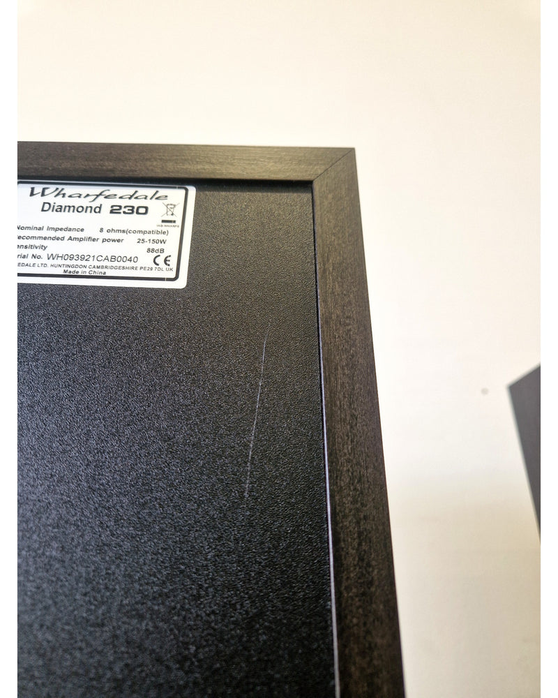 Wharfedale Diamond 230 - Hi-Fi Speakers Pair - Black - Excellent - Image 2
