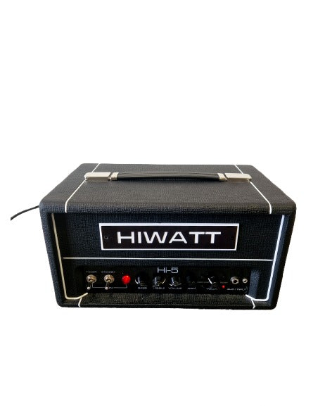 Hiwatt Hi-5 - Amplifier Head - Black - Excellent - Image 1