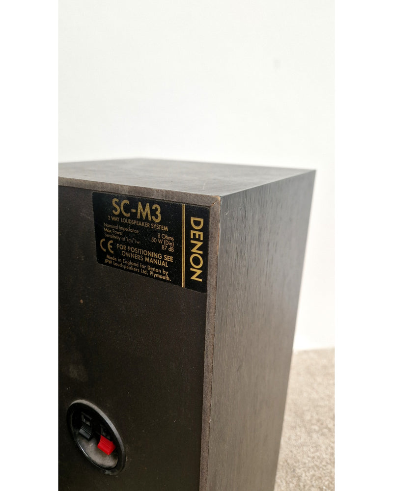 Denon SC-M3 - Hi-Fi Speakers - Black - Fair - image 9
