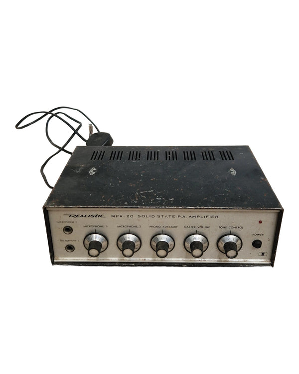 Realistic MPA-20 - Power Amplifier - Fair