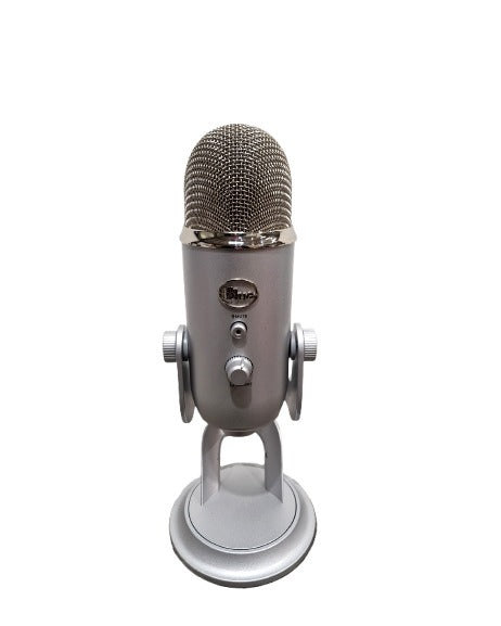 Logitech Blue Yeti - Microphone - Silver - Excellent w/ Original Box