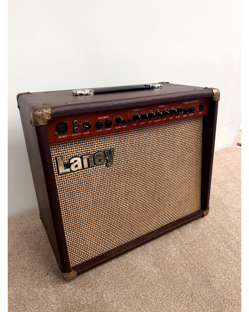 Laney LA60C Acoustic Guitar Amplifier - Guitar Amplifier - Good w/ Power Supply - image 2